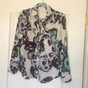 Flowered blouse